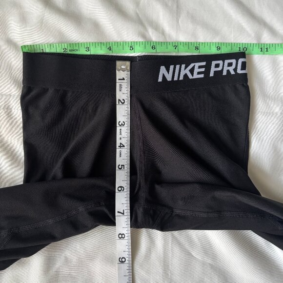 NIKE PRO DRI-FIT Training Pants‎ Cropped Black Small - Picture 4 of 7